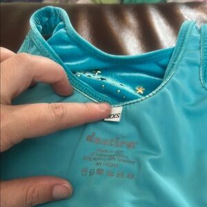 Elegant Blue Sheen Garment